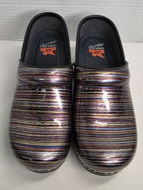 Dansko XP Striped Clog Shoes 37